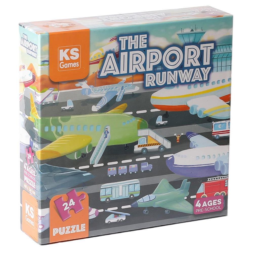 Ks Games The Airport runway Pre School Puzzle 32707