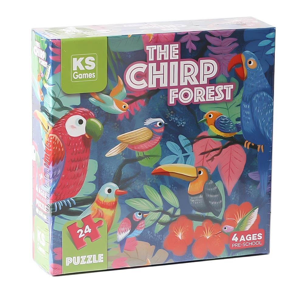 Ks Games The Chirp Forest 24 Parça Puzzle 32709