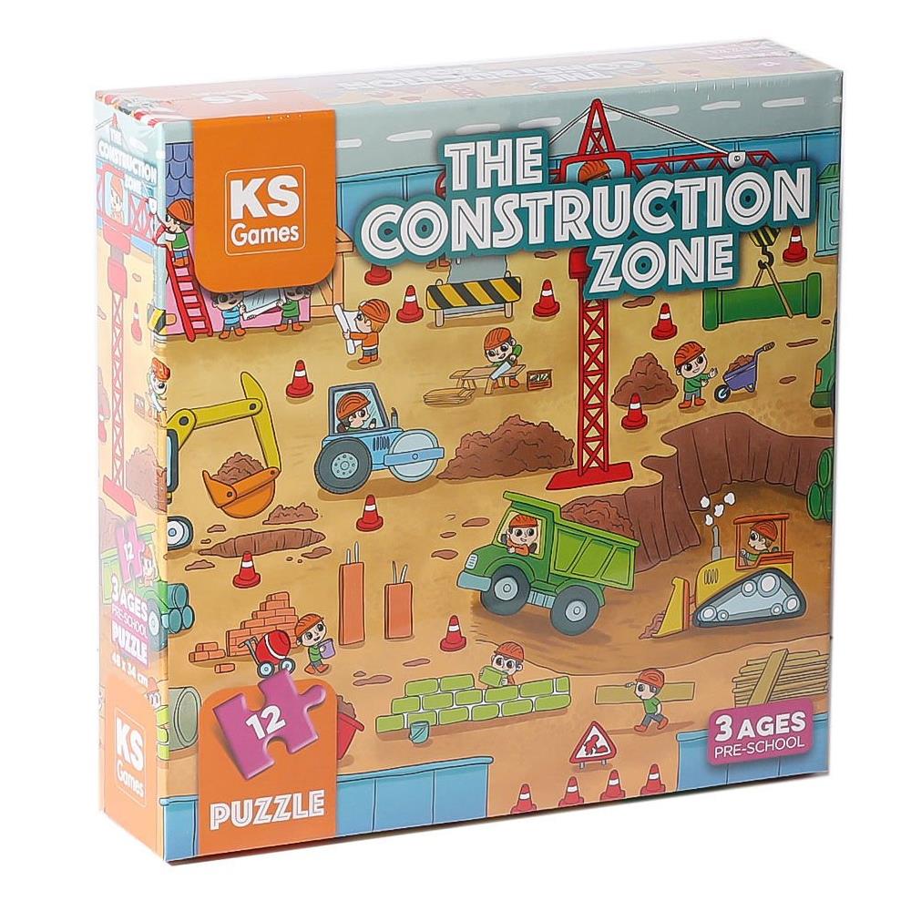Ks Games The Construction Pre School Puzzle 32704