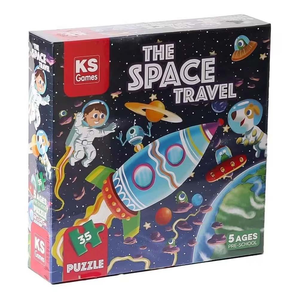 Ks Games The Space Travel Pre School Puzzle 35 Parça PRS 32711