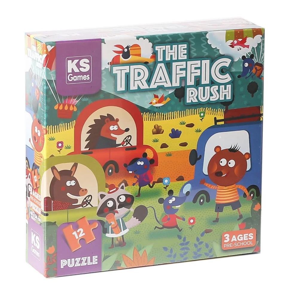 Ks Games The Traffic Rush Pre School Puzzle 32702
