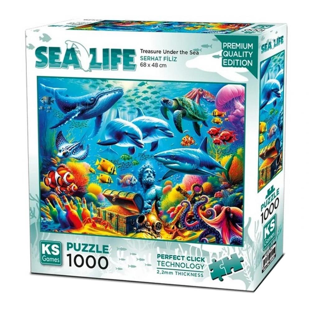 Ks Games Treasure Under the Sea Puzzle 1000 Parça 20825