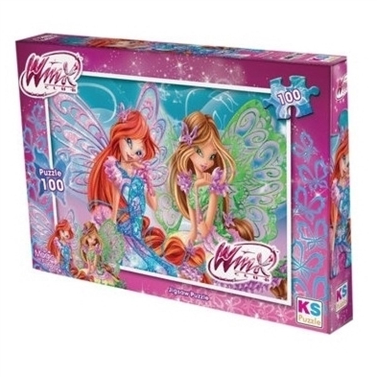 Ks Games Winx 100 Parça Jigsaw Puzzle
