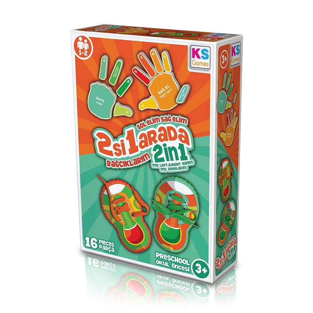 Ks Puzzle 2'si Bir Arada Bağcıklarım 16 Parça PuzzleKs Puzzle 2'si Bir Arada Bağcıklarım 16 Parça Puzzle | Toptan Oyuncak Fiyatı 