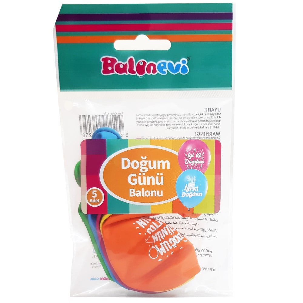 Küçük Poşet Balon 19 Cm