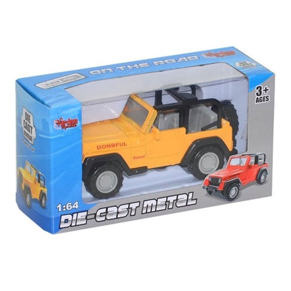 Kutulu 1:64 Die-Cast JeepKutulu 1:64 Die-Cast Jeep | Toptan Oyuncak Fiyatı