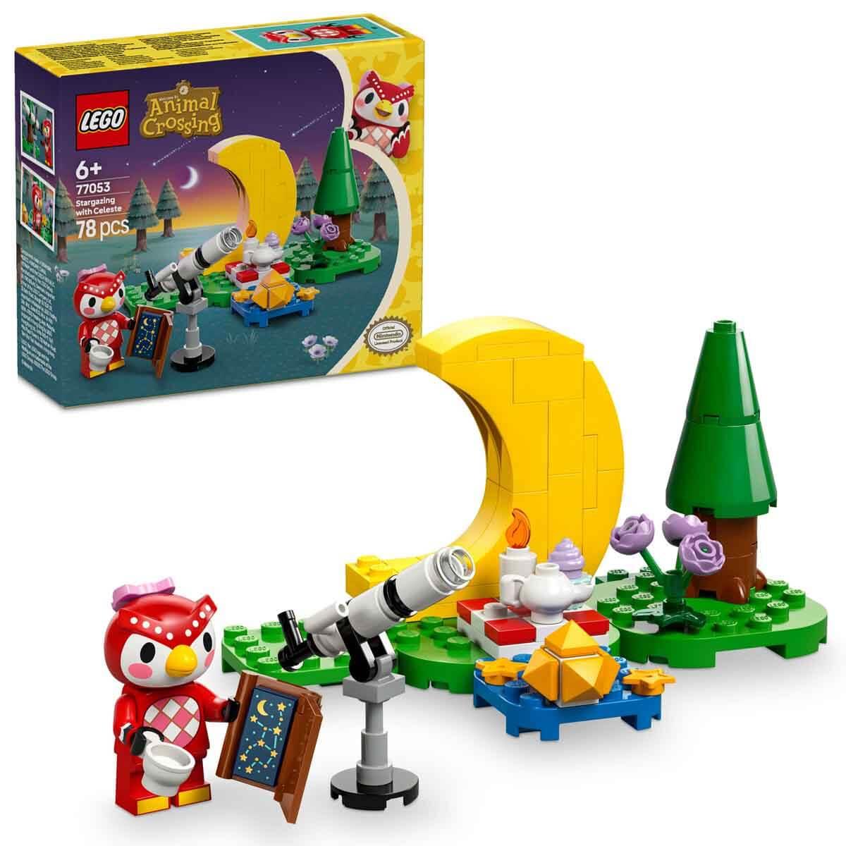 Lego Animal Crossing Celeste ile Yıldız Gözlemleme 77053 78 Parça