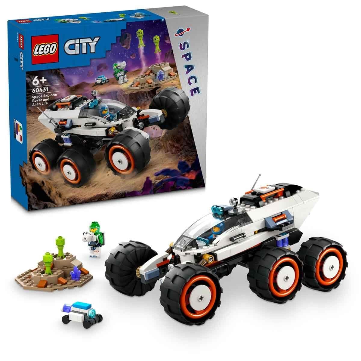 Lego City Uzay Keşif Robotu ve Uzaylı Canlı 60431