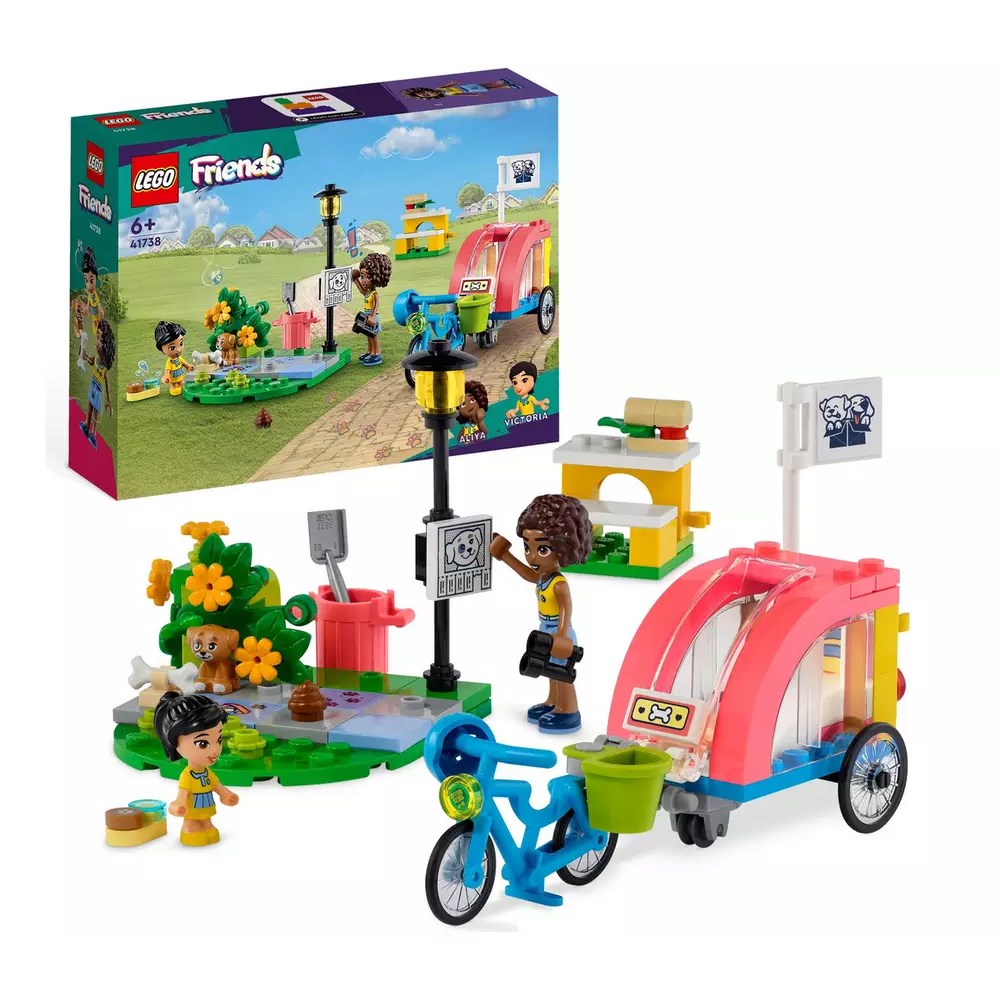 Lego Dog Rescue Bike 25 Parça LGF41738