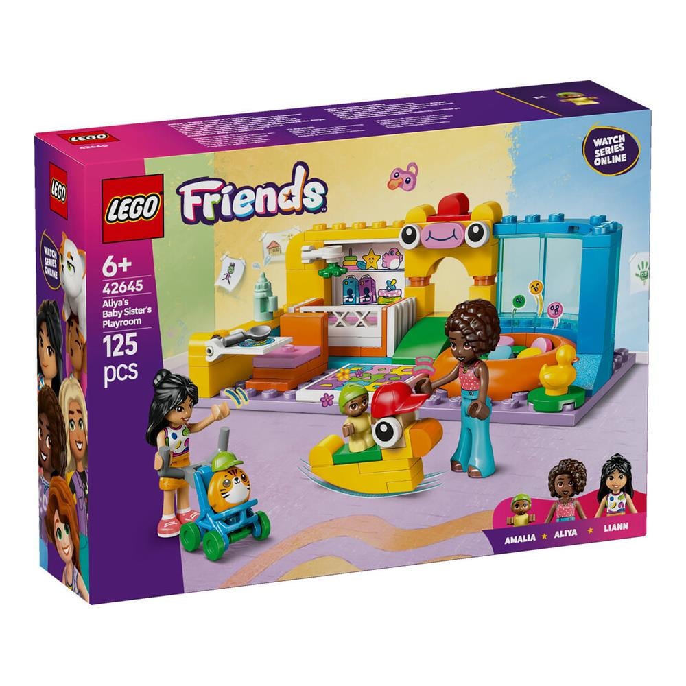 Lego Friends Aliya'nın Kız Kardeşinin Oyun Odası LMT42645