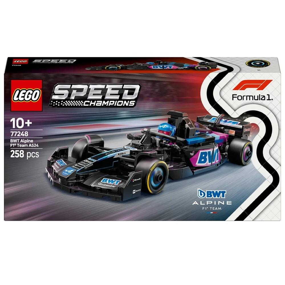 Lego Speed Champions BWT Alpine F1 Team A524 Race Car 77248