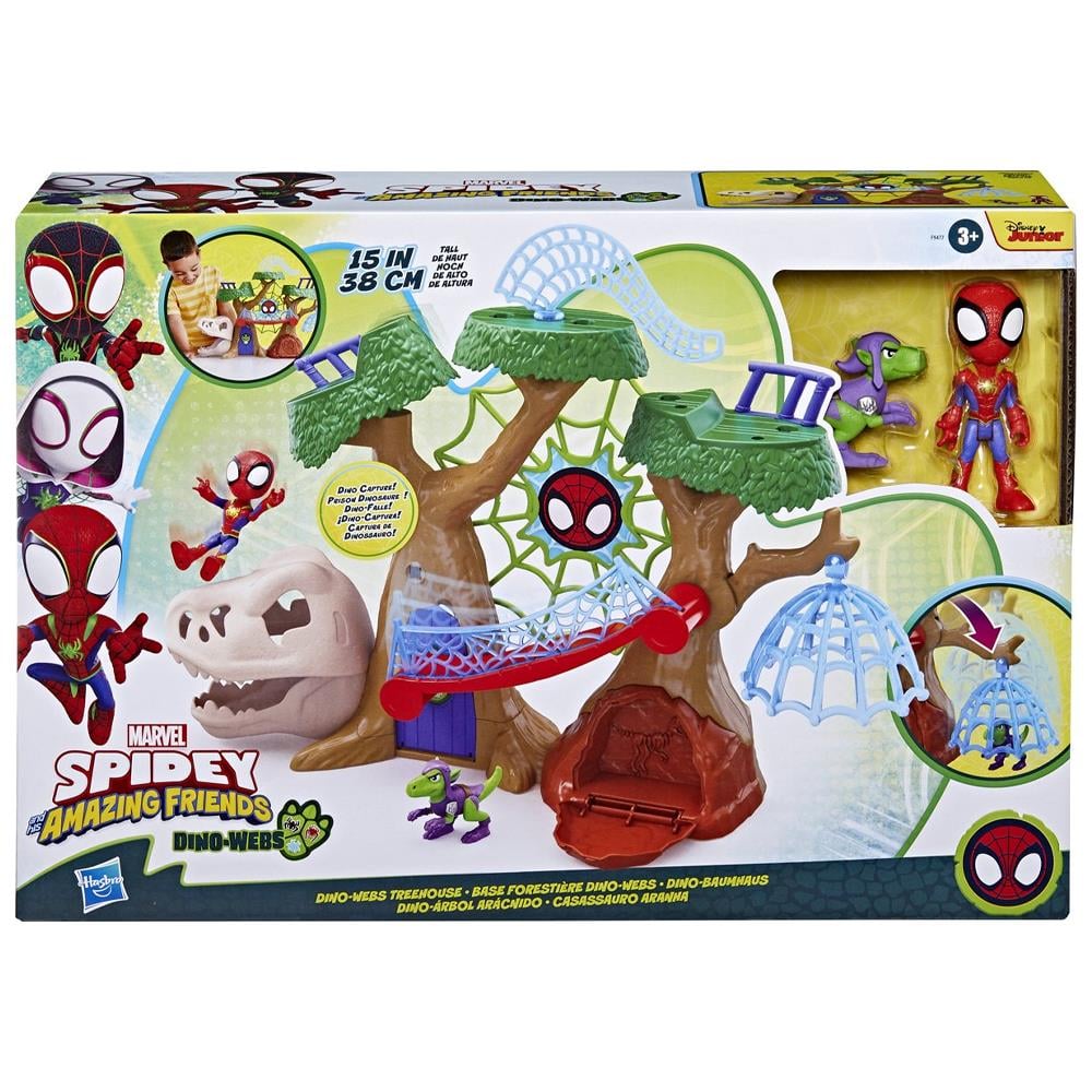 Marvel Spidey And His Amazing Friends Dinowebs Treehouse F9477
