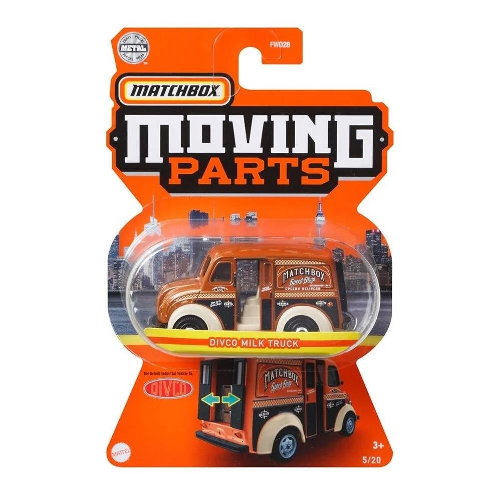 Matchbox 1:64 Arabalar Açılır Parçalar FWD28