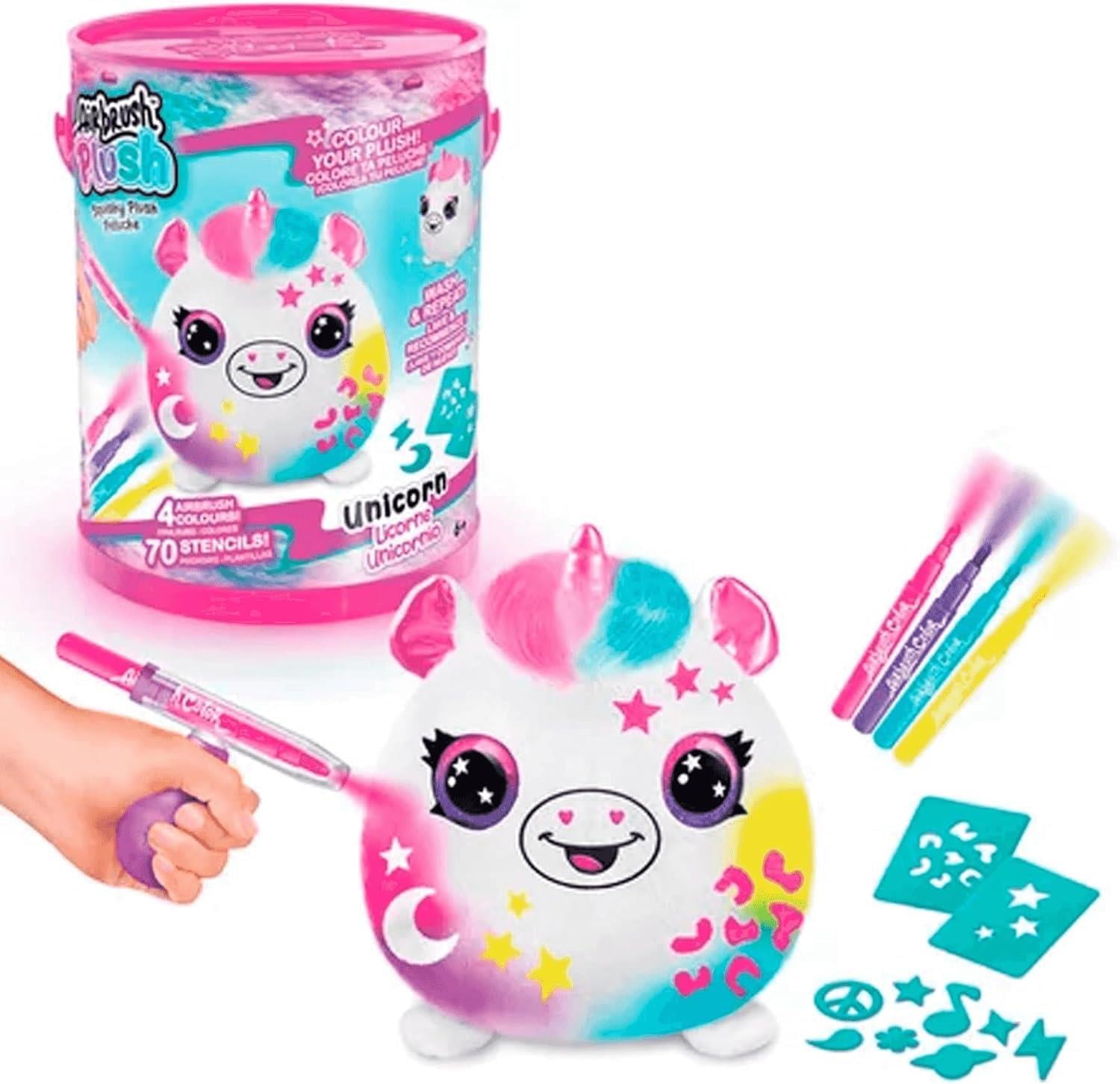 Mega Oyuncak Airbrush Plush Sürpriz Squishy Paint Bucket S4E-AIRBRUSH