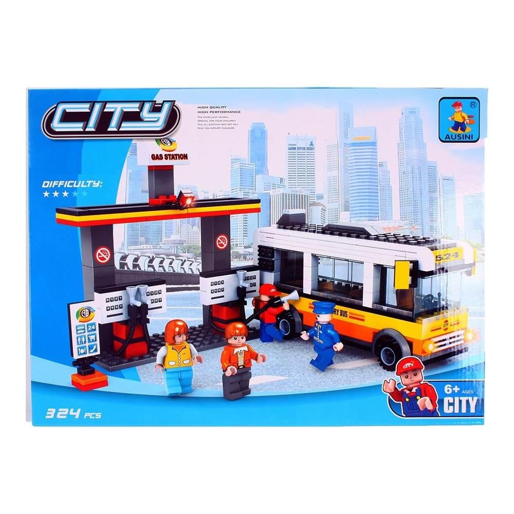 Mega Oyuncak Ausini City Seti 324 Parça 25608
