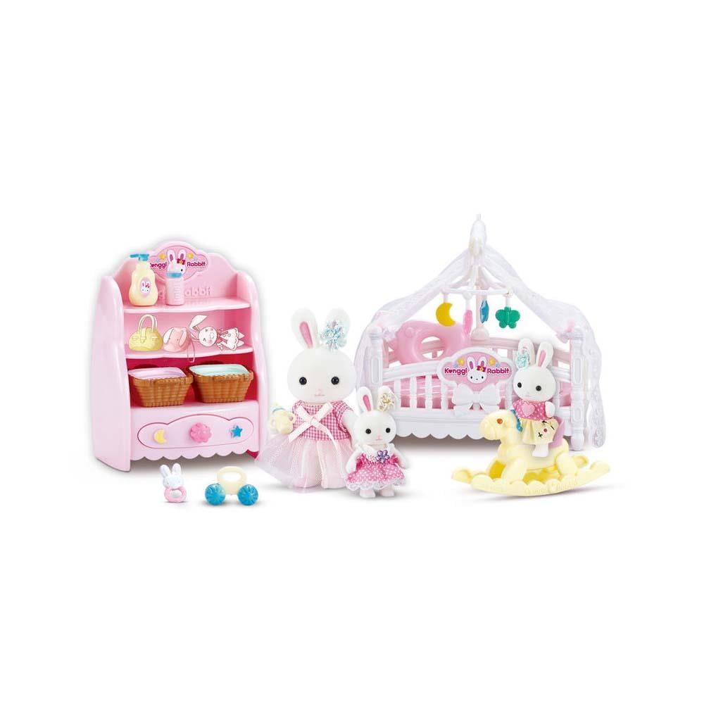 Mega Oyuncak Bay Dreamy Mini Tavşan Bebek Odası Oyun Seti