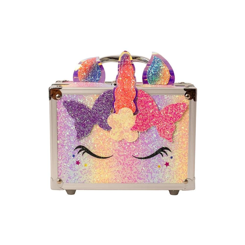 Mega Oyuncak Lukky Unicorn Aynalı Peluş Makyaj Çantası AST25318