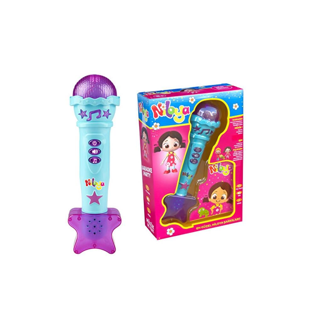 Mega Oyuncak Niloya Müzikli Işıklı Mikrofon ERD014825