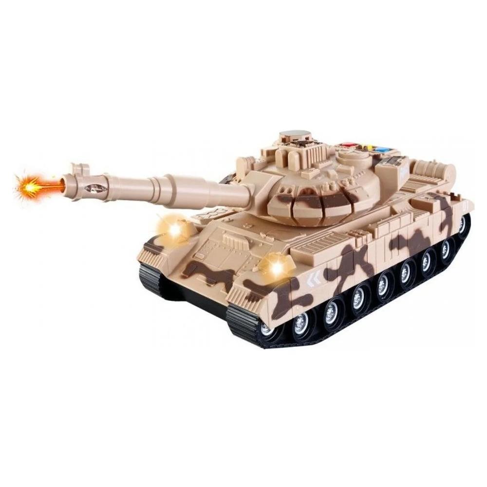Mega Oyuncak Sesli Işıklı Uzun Namlu Tank BIG225C2