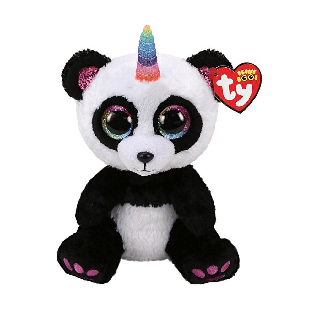 Mega Oyuncak Ty Beanie Boos Paris Tek Boynuzlu Panda 24 cm. 36478