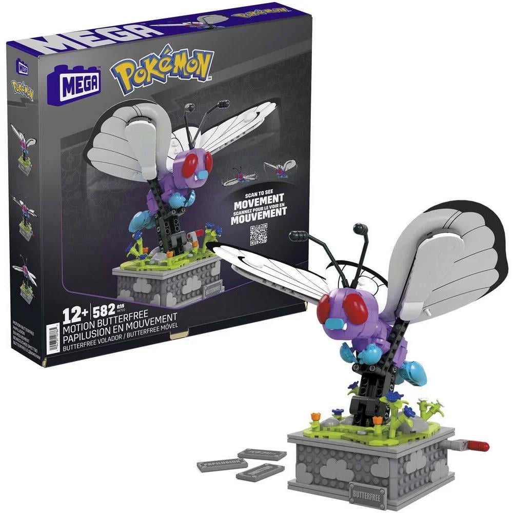 Mega Pokemon Kinetik Butterfree HKT22