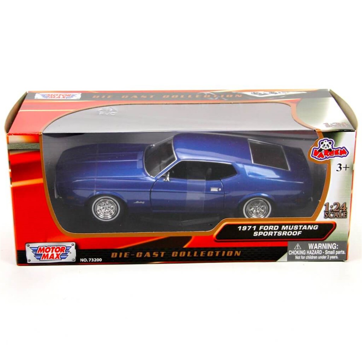 MM-73327AC 1:24 1971 FORD MUSTANG SPORTSROOMM-73327AC 1:24 1971 FORD MUSTANG SPORTSROO Fiyatı | Samatlı Toptan Oyuncak - B2B