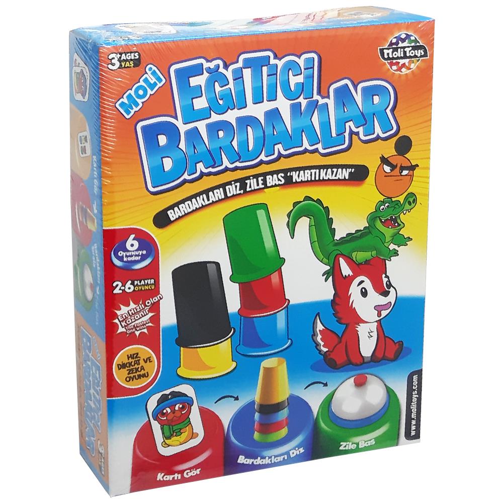 Moli Oyuncak Eğitici Bardaklar