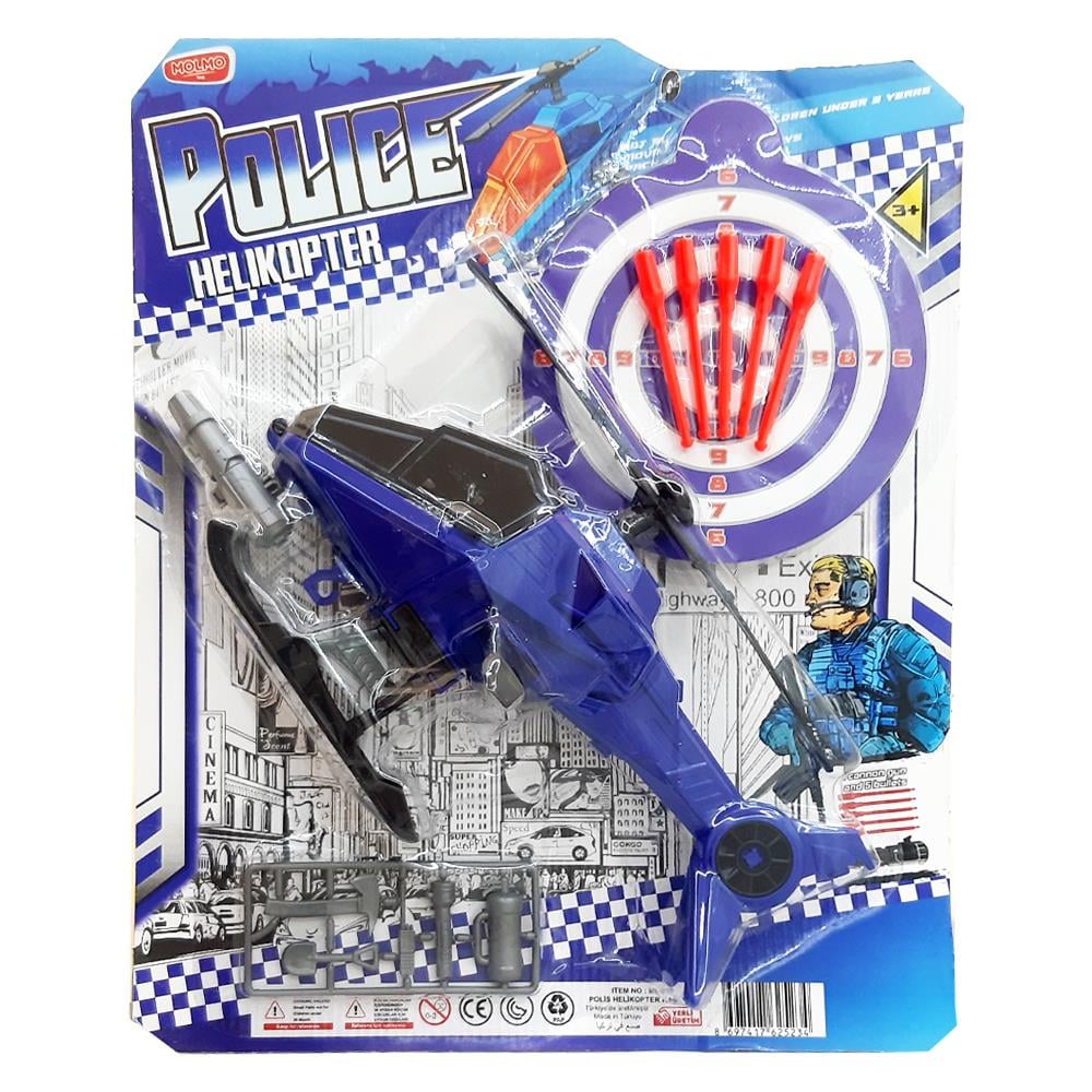 Molmo Oyuncak Polis Helikopter ML523
