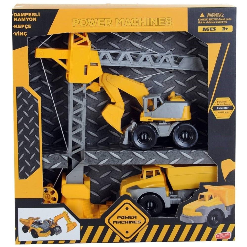 Molmo Oyuncak Power Machines Vinçli Set ML447