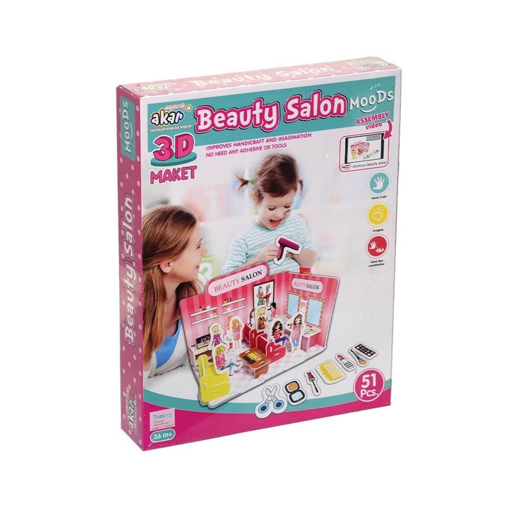 Moods Güzellik Salonu 3d Maket 93147