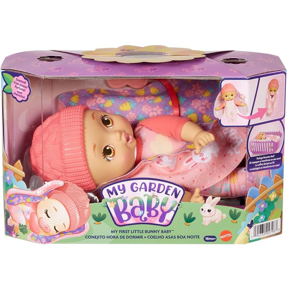 My Garden Baby İlk Tavşan Bebeğim Pembe Bereli Bebek HGC10