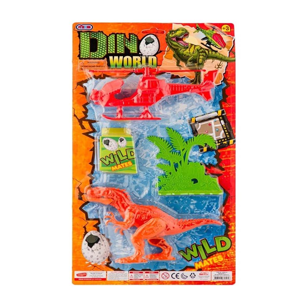Nizam Oyuncak Helikopter Dinazor Oyun Seti NZM-545