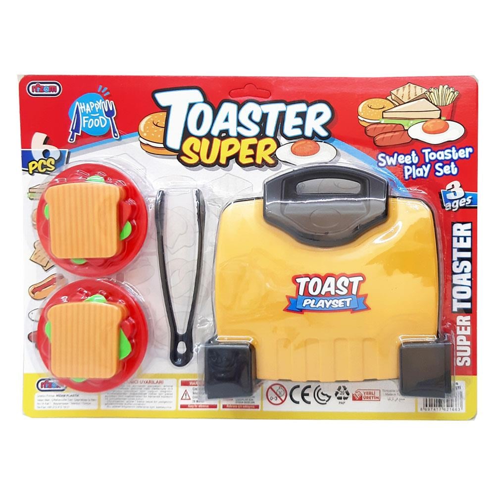 Nizam Oyuncak Tost Makinası Seti NZM-166