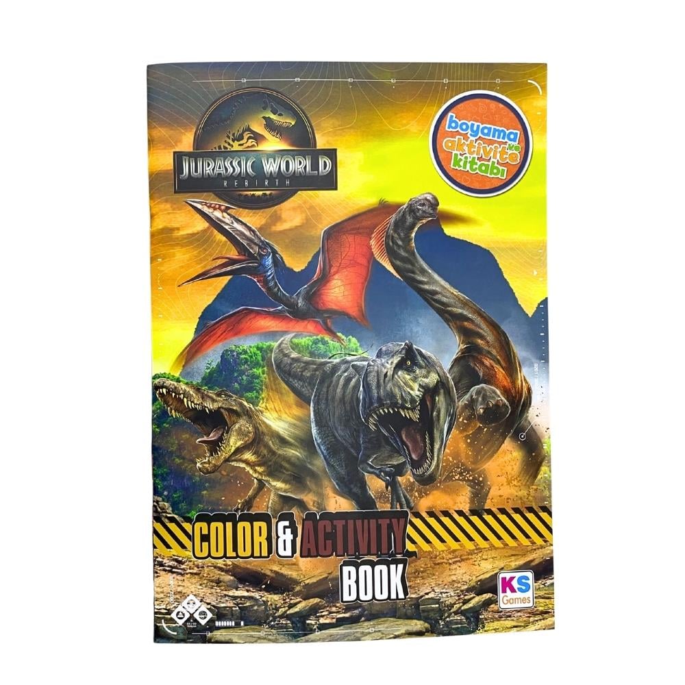 Onur Oyuncak Jurassic World Boyama Ve Aktivite Kitabı 14607