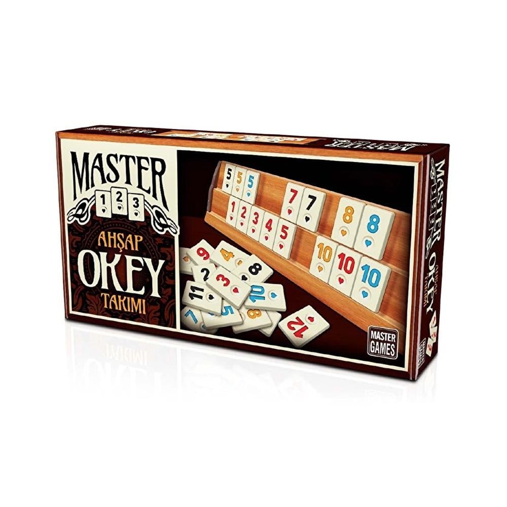 Onur Oyuncak Master Games Ahşap Okey Oyun Takımı T95
