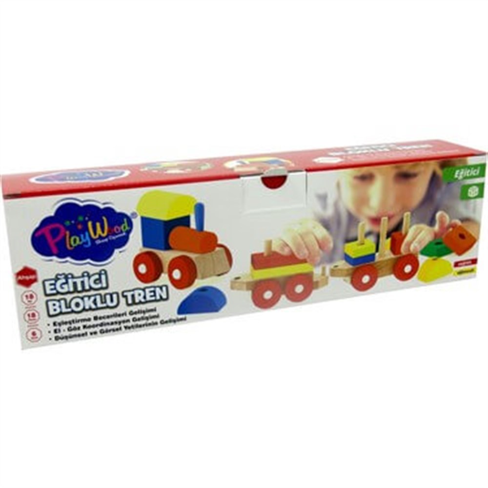 ONY-351 KUTUDA AHSAP EGITICI BLOKLU TREN