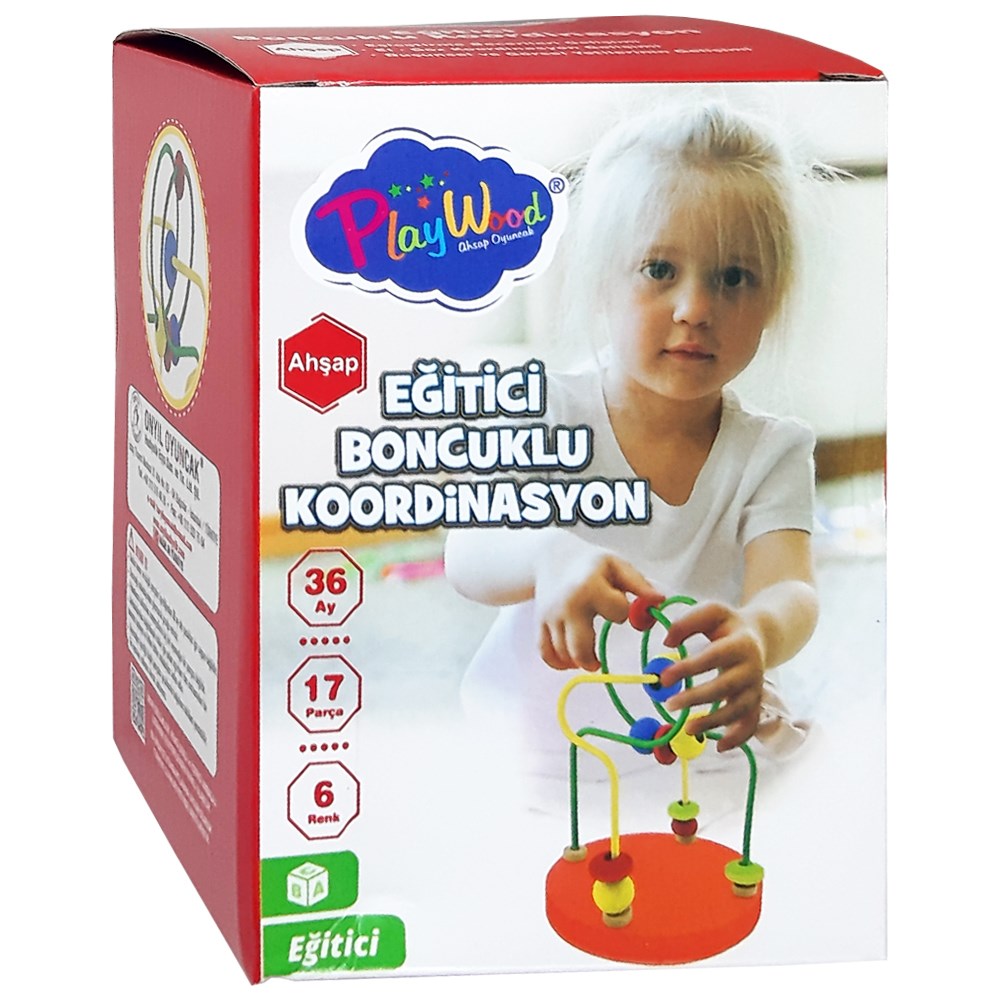 Onyıl Oyuncak Ahşap Mini Boncuklu Koordinasyon ONY-394