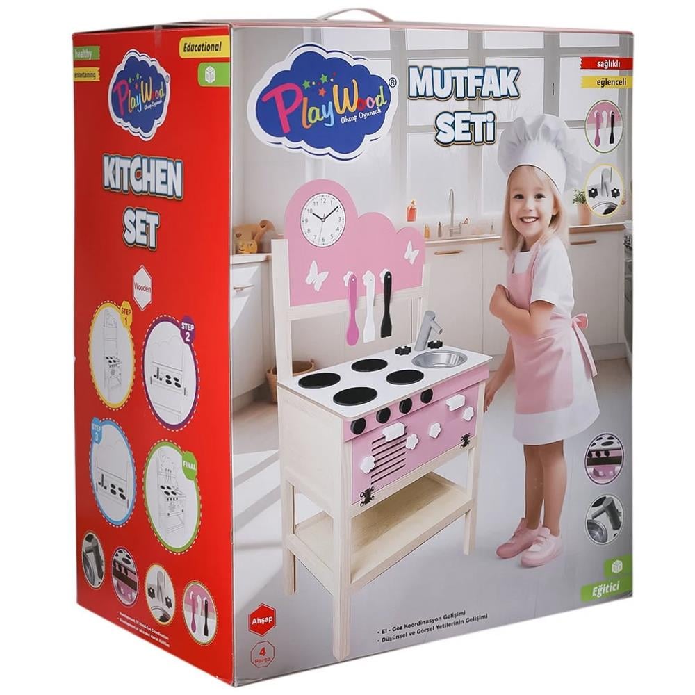 Onyıl Oyuncak Ahşap Mutfak Seti ONY-408