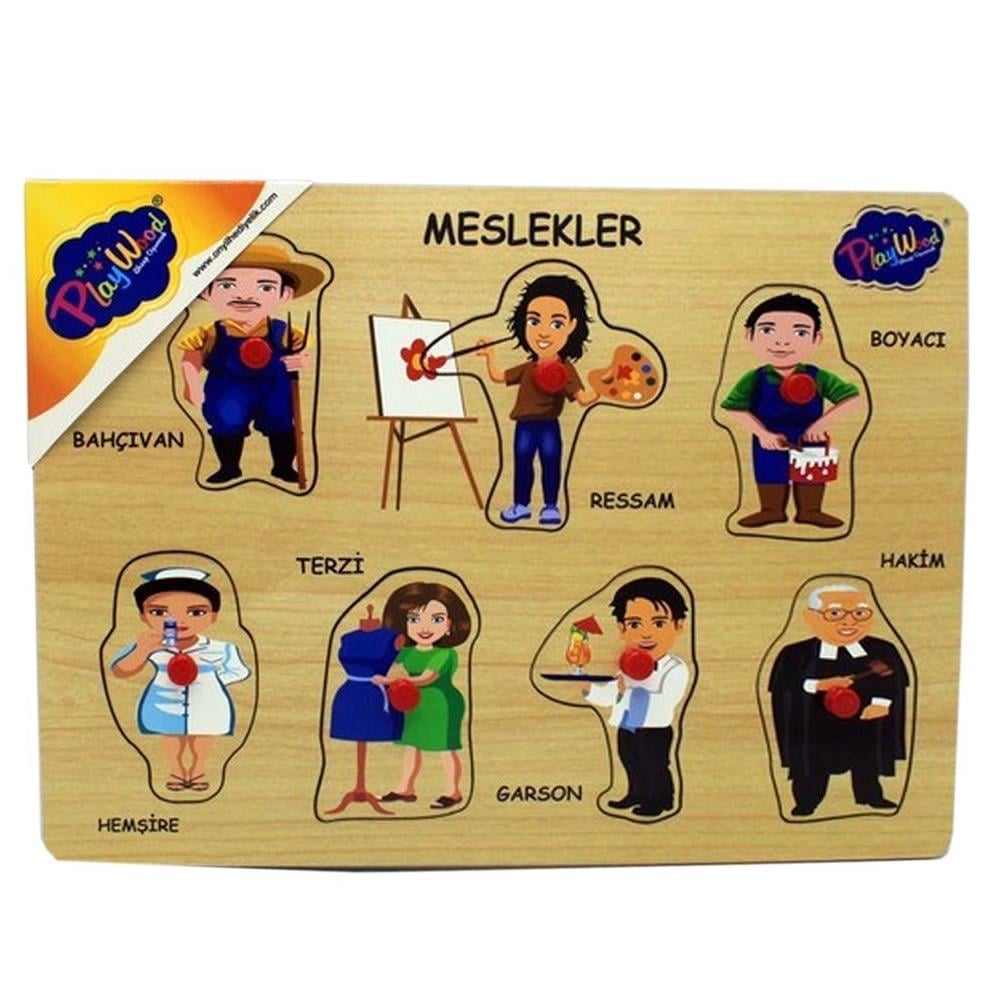 Onyıl Oyuncak Ahşap Tutmalı Meslekler ONY-163/164/165
