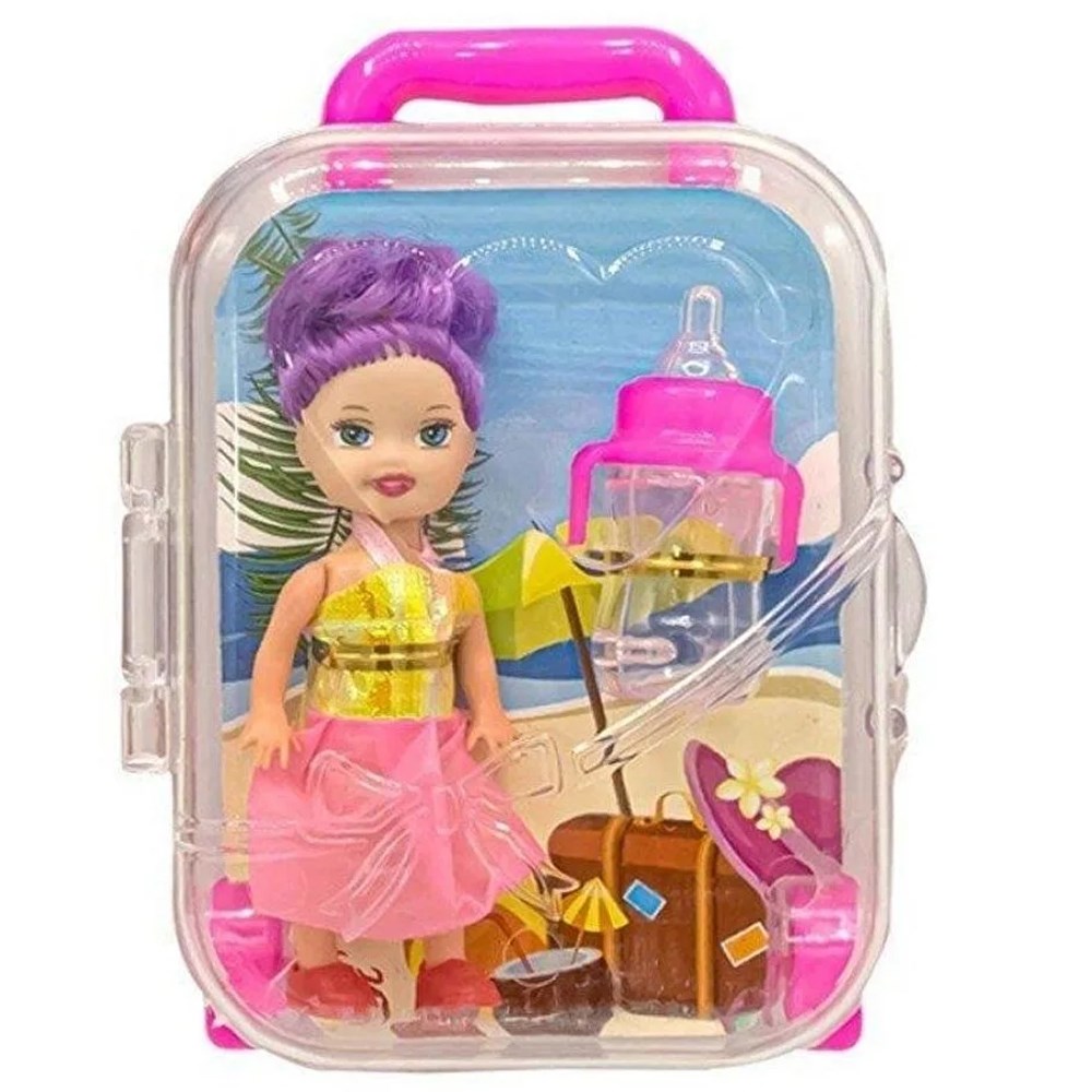 Oydaş Oyuncak Anlily 12 Li Bavul Bebekli OYD-02292