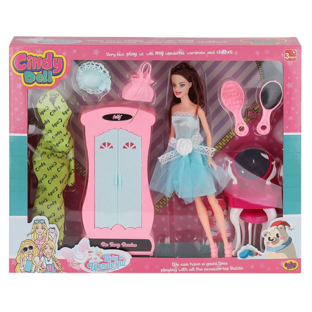 Oydaş Oyuncak Cindy Doll Bu Tarz Benim Moda Seti OYD-02453