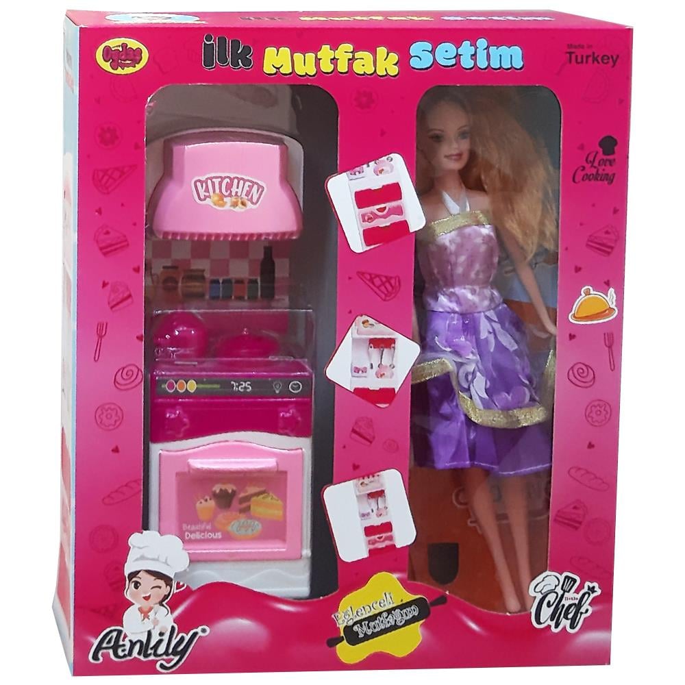 Oydaş Oyuncak İlk Mutfak Setim Fırın Bebekli OYD-02367