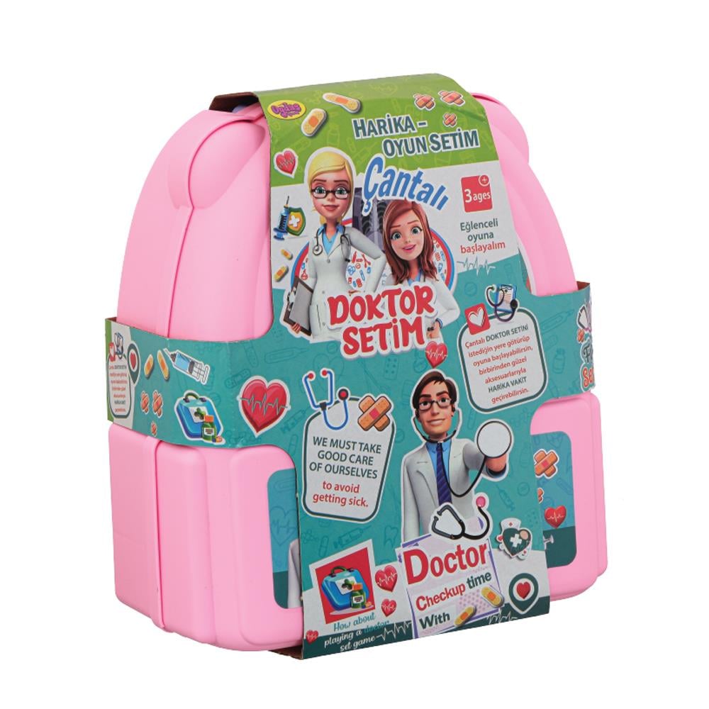 Oydaş Oyuncak Sırt Çantalı Doktor Seti OYD-02623