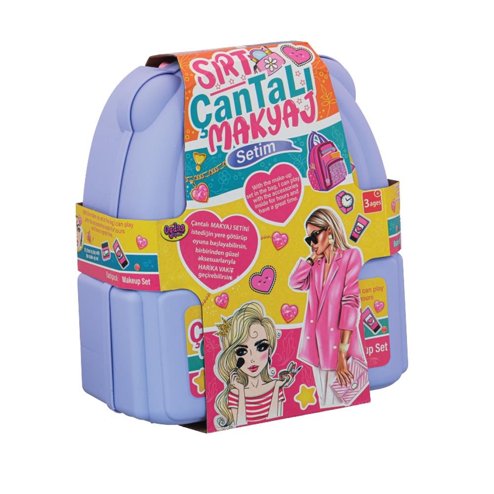 Oydaş Oyuncak Sırt Çantalı Güzellik Seti OYD-02625