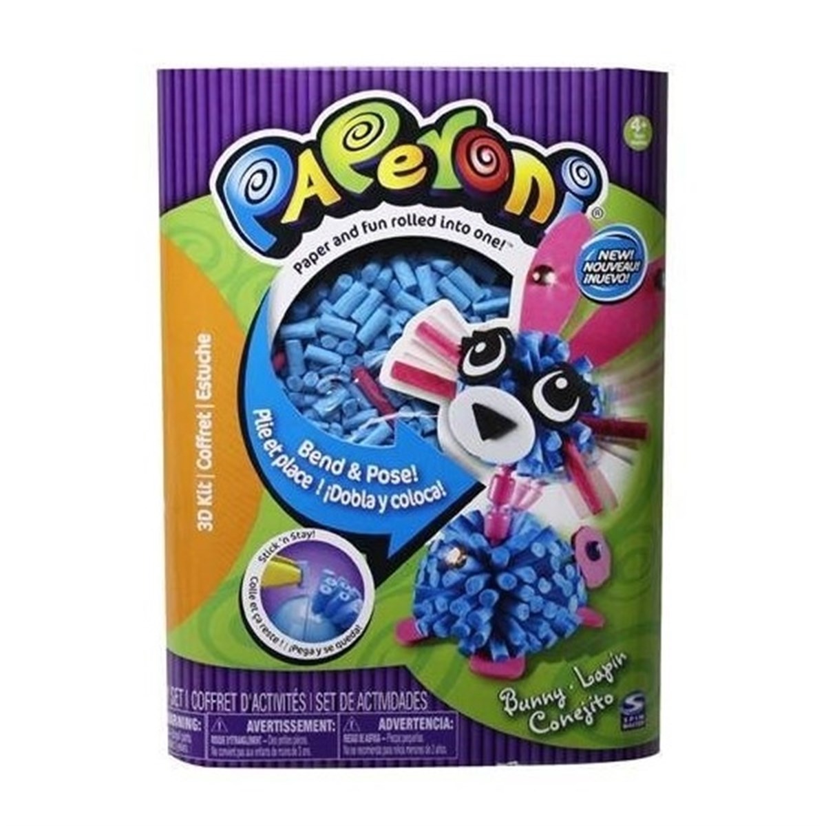 Paperoni 3 Boyutlu Set 29004 Spin Master