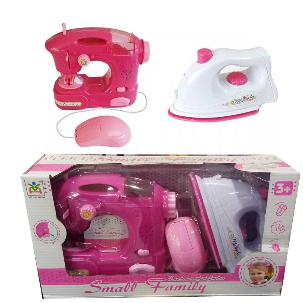 Pasifik Small Family Dikiş Makinesi ve Ütü Seti Evcilik OyuncaklarıPasifik Small Family Dikiş Makinesi ve Ütü Seti Evcilik Oyuncakları | Toptan Oyuncak Fiyatı