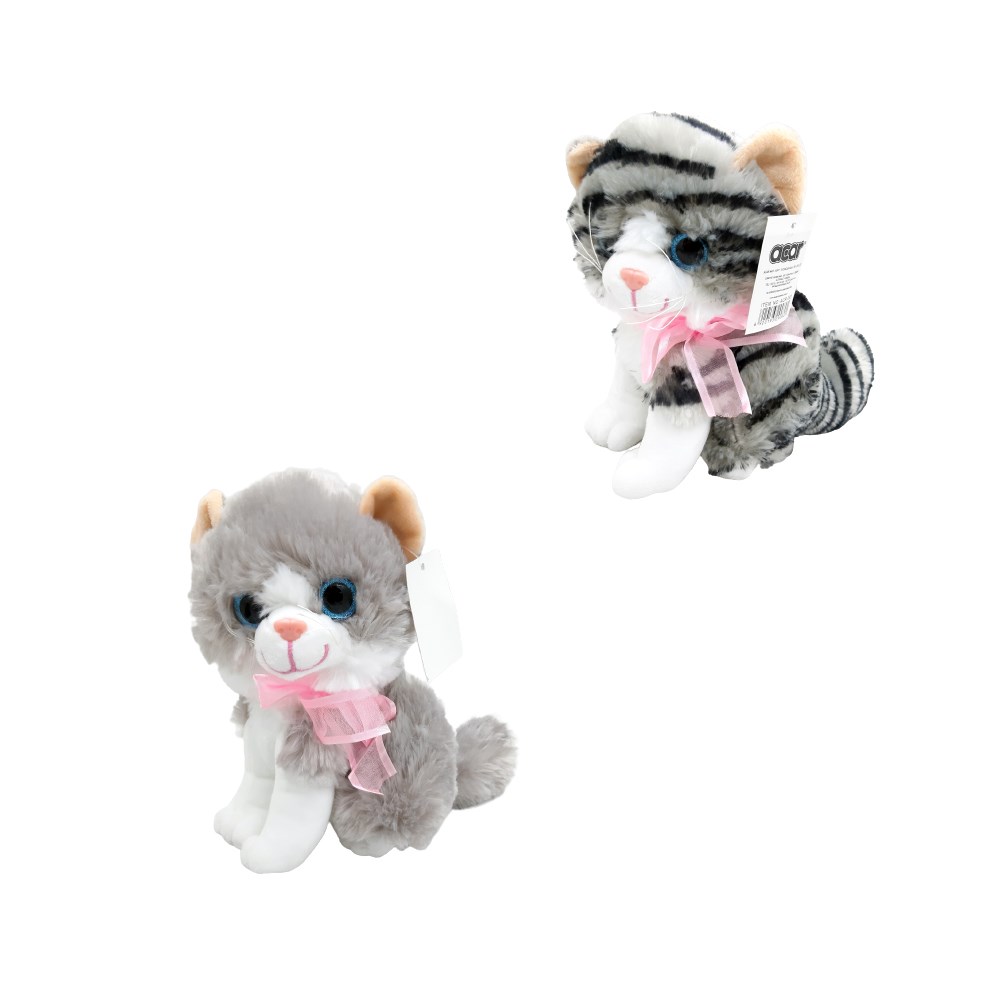 Peluş Sesli Kedi 22 Cm ACR-080