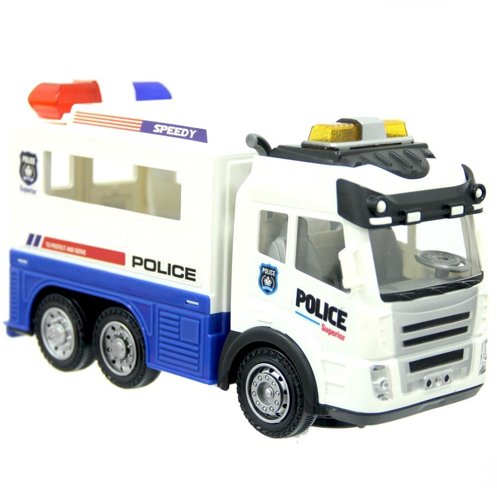 Pilli Oyuncak Polis Kamyoneti