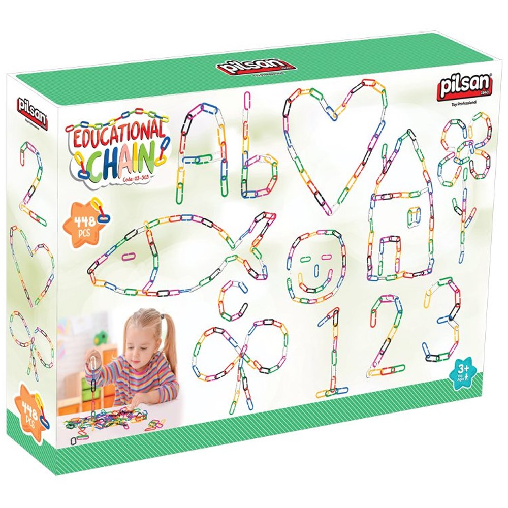 Pilsan Eğitici Zincir 448 Parça 03303