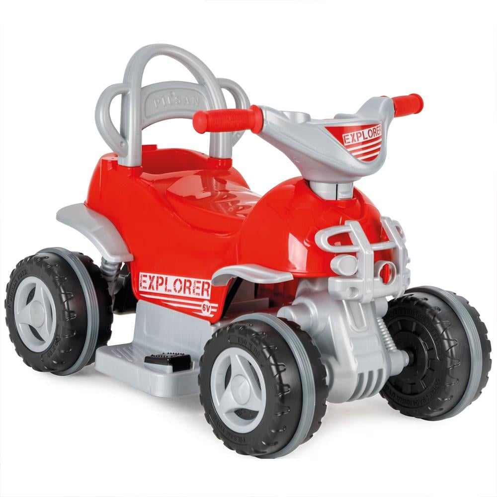 Pilsan Oyuncak Explorer Atv 6v Akülü Kırmızı 05121
